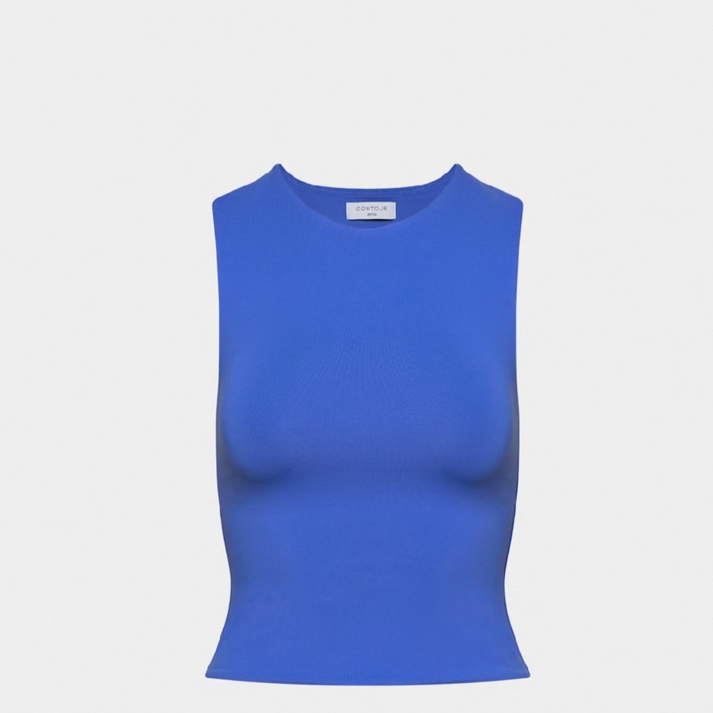 Aritzia Royal Blue Contour Tank Top